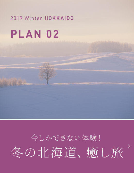今しかできない体験！冬の北海道、癒し旅