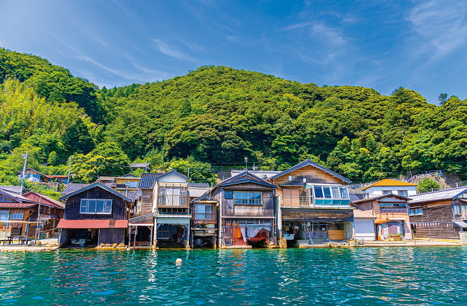 伊根の舟屋の画像