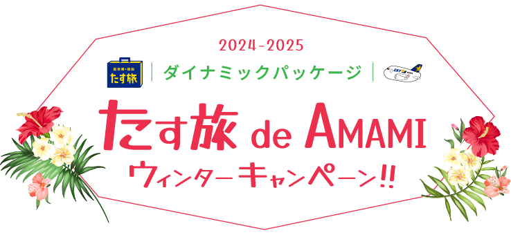 たす旅 de AMAMI ウィンターキャンペーン!!